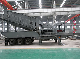 Mobile cone crusher