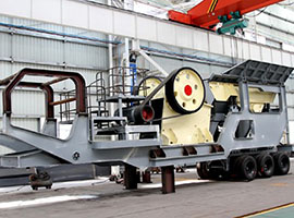 Mobile jaw crusher