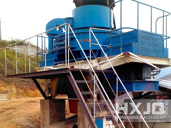 Quartz Sand Maker Working on Site