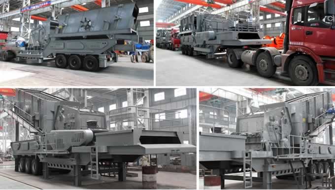 Mobile Vibrating Screen