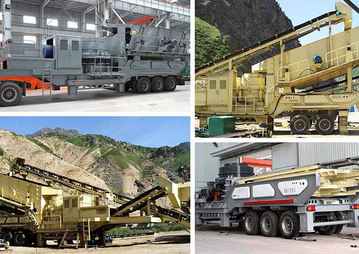 Mobile cone crusher