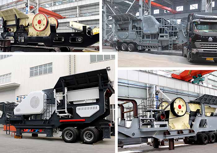 Mobile jaw crusher