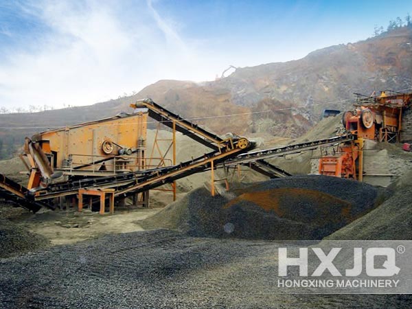 300t/h Stone Production Line in Kyrgyzstan